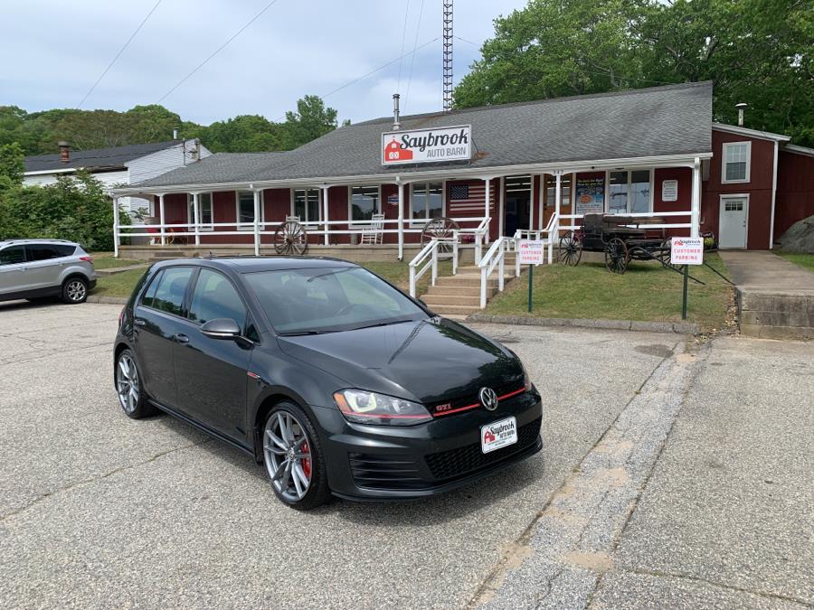 2016 Volkswagen Golf GTI 4dr HB DSG Autobahn w/Performance Pkg, available for sale in Old Saybrook, Connecticut | Saybrook Auto Barn. Old Saybrook, Connecticut