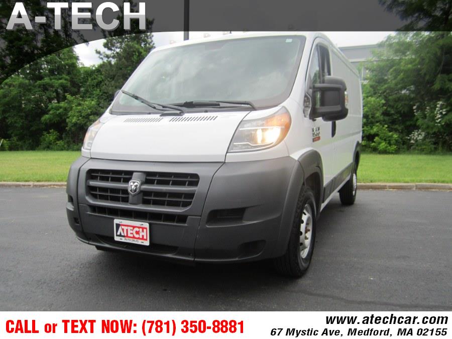 2016 Ram ProMaster Cargo Van 1500 Low Roof 136" WB, available for sale in Medford, Massachusetts | A-Tech. Medford, Massachusetts
