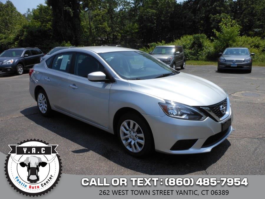 2016 Nissan Sentra 4dr Sdn I4 CVT S, available for sale in Yantic, Connecticut | Yantic Auto Center. Yantic, Connecticut