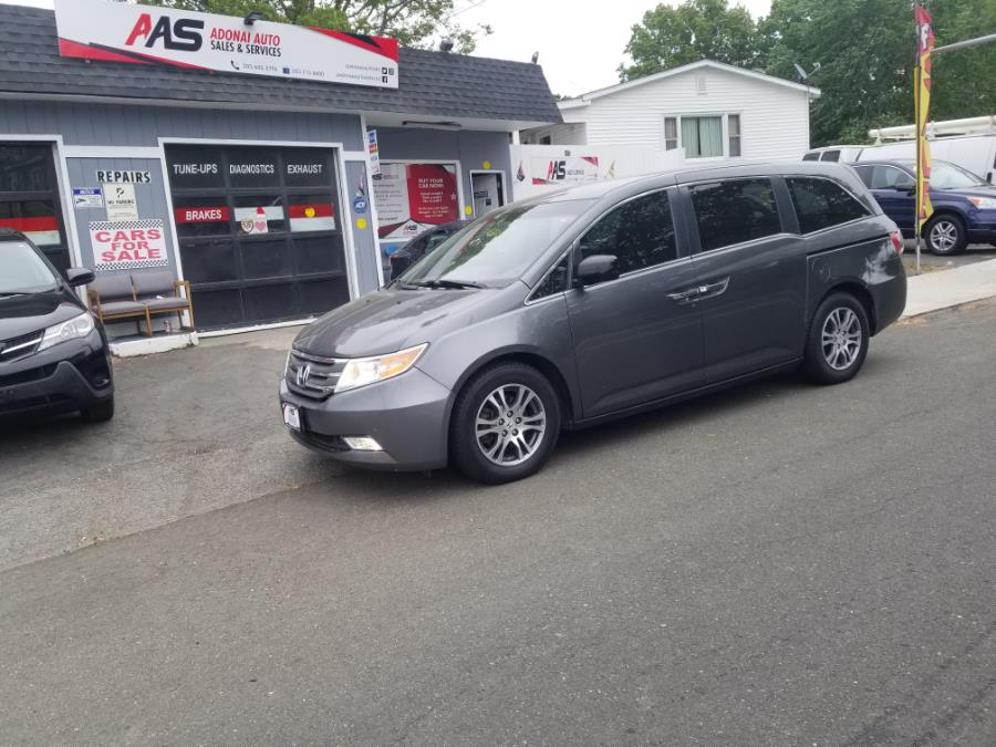 2013 Honda Odyssey 5dr EX, available for sale in Hamden, Connecticut | Adonai Auto Sales LLC. Hamden, Connecticut