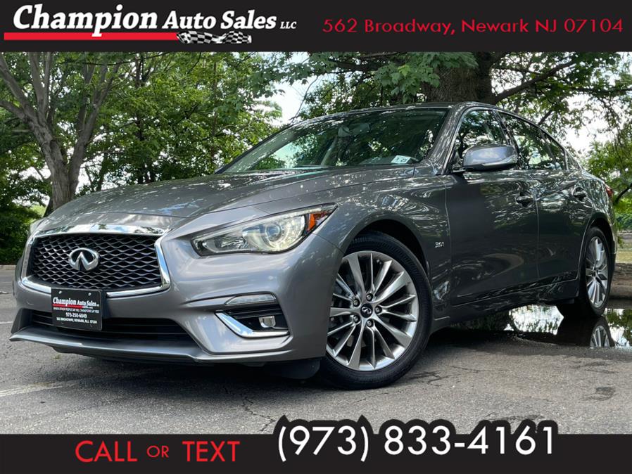 2018 INFINITI Q50 3.0t LUXE AWD, available for sale in Newark, New Jersey | Champion Auto Sales. Newark, New Jersey