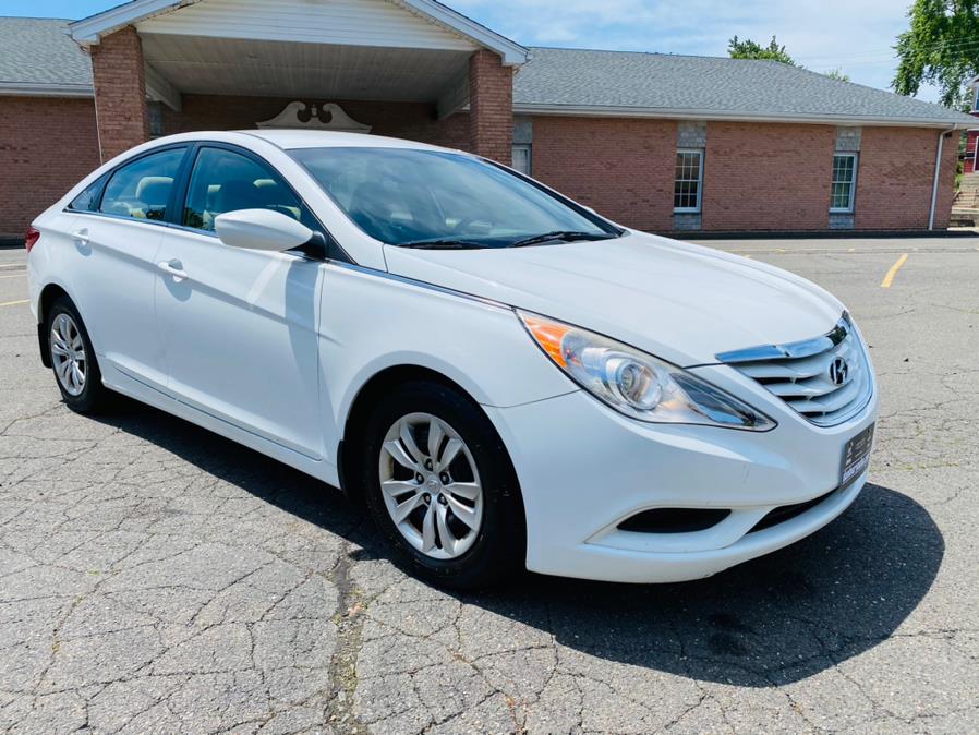 2012 Hyundai Sonata 4dr Sdn 2.4L Auto Limited w/Wine Into, available for sale in New Britain, Connecticut | Supreme Automotive. New Britain, Connecticut