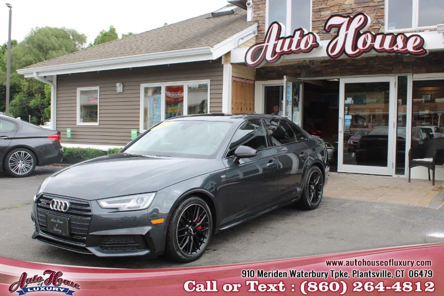 2018 Audi A4 2.0 TFSI Premium Plus S Tronic quattro AWD, available for sale in Plantsville, Connecticut | Auto House of Luxury. Plantsville, Connecticut