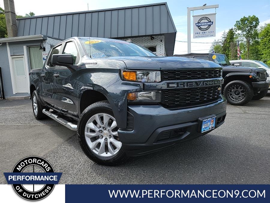 2020 Chevrolet Silverado 1500 Custom 4WD Crew Cab 147" Custom, available for sale in Wappingers Falls, New York | Performance Motor Cars. Wappingers Falls, New York