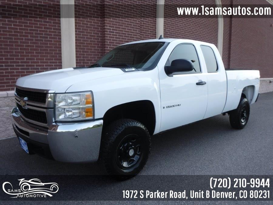 2008 Chevrolet Silverado 2500HD 4WD Ext Cab 143.5" LT w/1LT, available for sale in Denver, Colorado | Sam's Automotive. Denver, Colorado