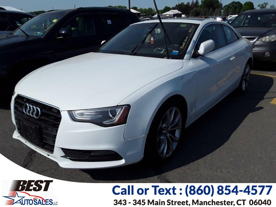 2013 Audi A5 2dr Cpe Auto quattro 2.0T Premium, available for sale in Manchester, Connecticut | Best Auto Sales LLC. Manchester, Connecticut