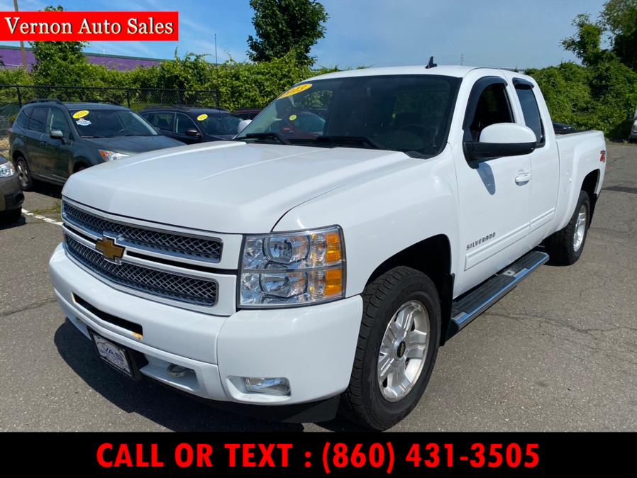2013 Chevrolet Silverado 1500 4WD Ext Cab 143.5" LTZ, available for sale in Manchester, Connecticut | Vernon Auto Sale & Service. Manchester, Connecticut