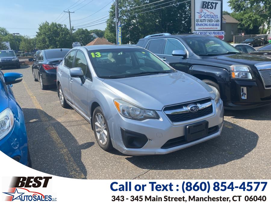 2013 Subaru Impreza Sedan 4dr Auto 2.0i Premium, available for sale in Manchester, Connecticut | Best Auto Sales LLC. Manchester, Connecticut