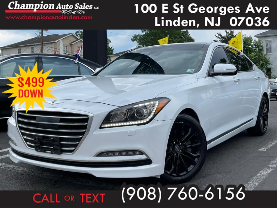 2016 Hyundai Genesis 4dr Sdn V6 3.8L AWD, available for sale in Linden, New Jersey | Champion Auto Sales. Linden, New Jersey