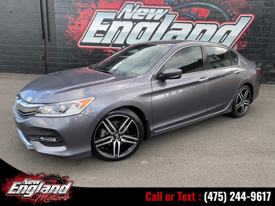 2016 Honda Accord Sedan 4dr I4 CVT Sport, available for sale in Hamden, Connecticut | New England Motors LLC. Hamden, Connecticut