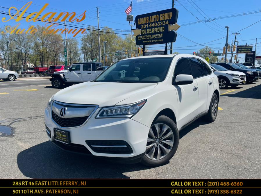 2016 Acura MDX SH-AWD 4dr w/Tech, available for sale in Little Ferry , New Jersey | Adams Auto Group . Little Ferry , New Jersey