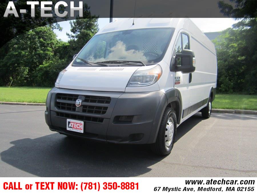 2016 Ram ProMaster Cargo Van 3500 Extended High Roof 159" WB, available for sale in Medford, Massachusetts | A-Tech. Medford, Massachusetts