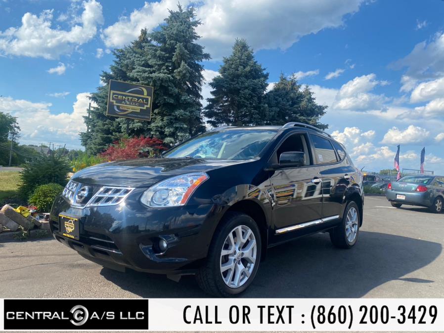 2013 Nissan Rogue AWD 4dr SV, available for sale in East Windsor, Connecticut | Central A/S LLC. East Windsor, Connecticut