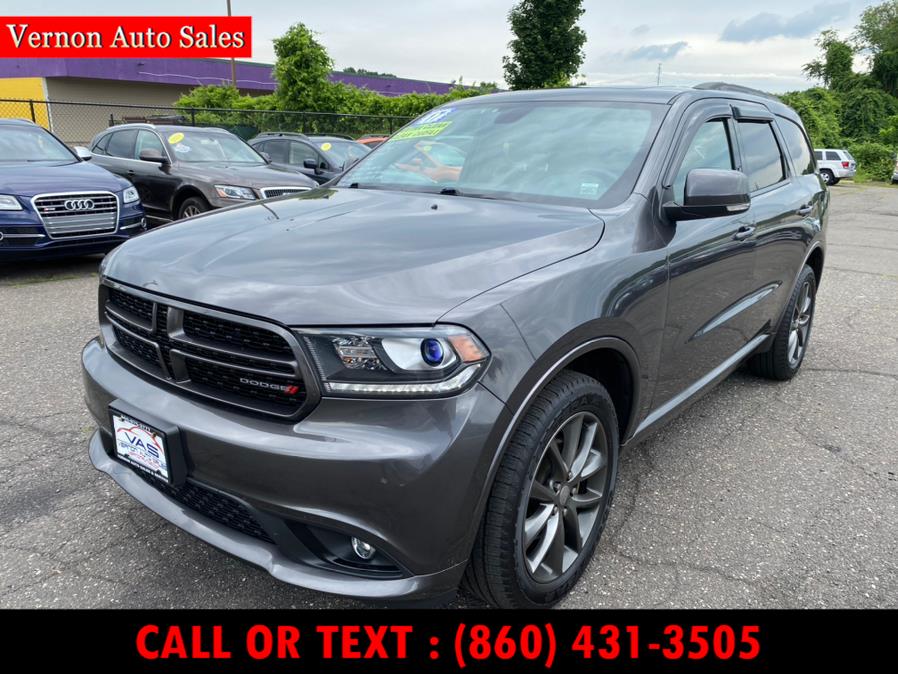 2017 Dodge Durango GT AWD, available for sale in Manchester, Connecticut | Vernon Auto Sale & Service. Manchester, Connecticut