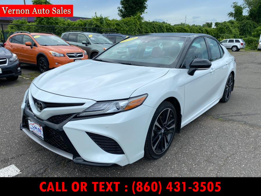 2018 Toyota Camry XSE Auto, available for sale in Manchester, Connecticut | Vernon Auto Sale & Service. Manchester, Connecticut
