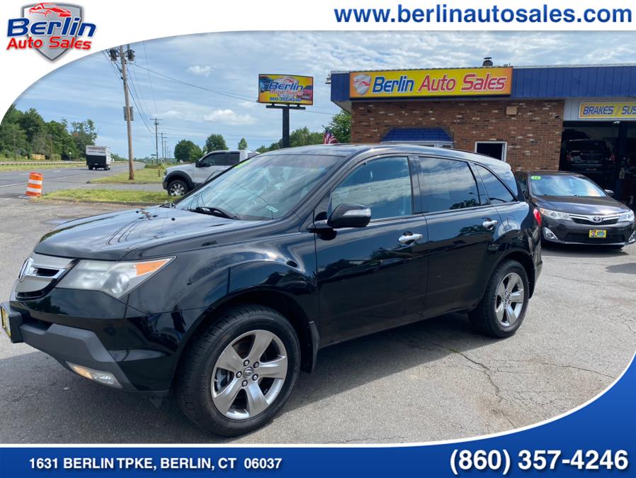 2009 Acura MDX AWD 4dr Sport/Entertainment Pkg, available for sale in Berlin, Connecticut | Berlin Auto Sales LLC. Berlin, Connecticut