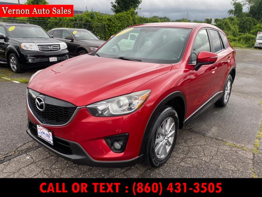 2015 Mazda CX-5 AWD 4dr Auto Touring, available for sale in Manchester, Connecticut | Vernon Auto Sale & Service. Manchester, Connecticut