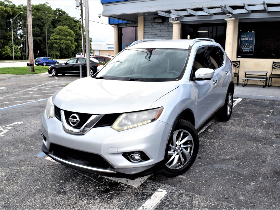 2014 Nissan Rogue SL with Navigation FWD 4dr SL, available for sale in Winter Park, Florida | Rahib Motors. Winter Park, Florida