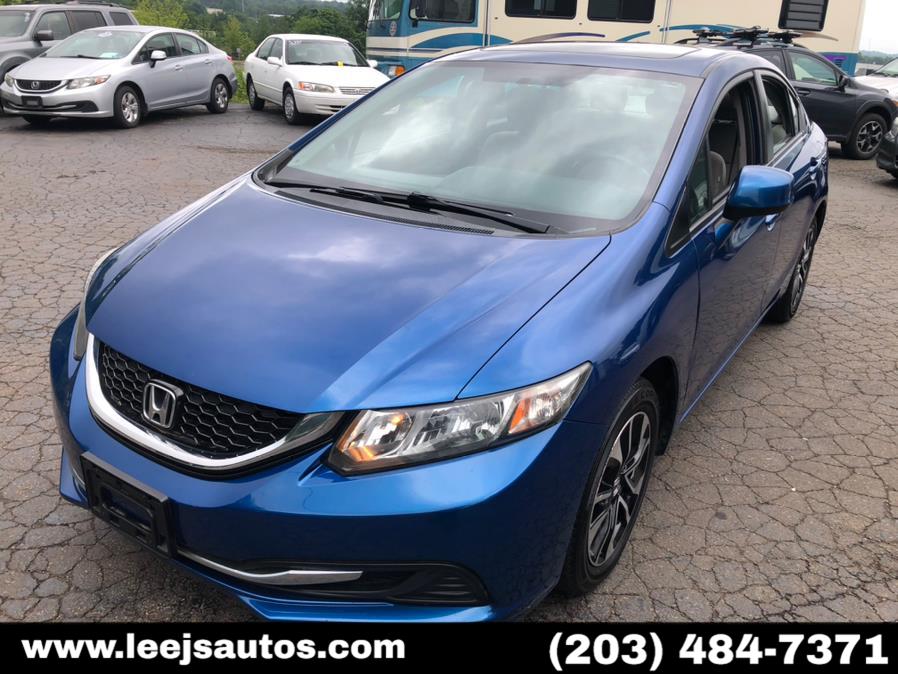 2013 Honda Civic Sdn 4dr Auto EX, available for sale in North Branford, Connecticut | RJ Shore Automotive II. North Branford, Connecticut