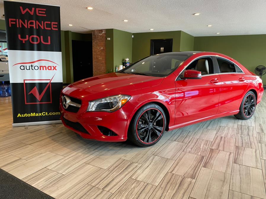 2014 Mercedes-Benz CLA-Class 4dr Sdn CLA250 FWD, available for sale in West Hartford, Connecticut | AutoMax. West Hartford, Connecticut