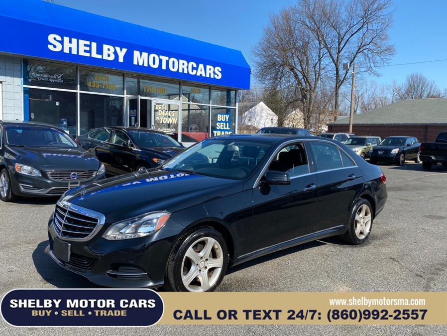 2014 Mercedes-Benz E-Class 4dr Sdn E 350 Luxury 4MATIC, available for sale in Springfield, Massachusetts | Shelby Motor Cars. Springfield, Massachusetts