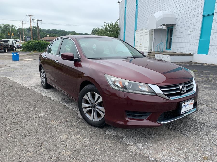 2014 Honda Accord Sedan 4dr I4 CVT LX, available for sale in Milford, Connecticut | Dealertown Auto Wholesalers. Milford, Connecticut