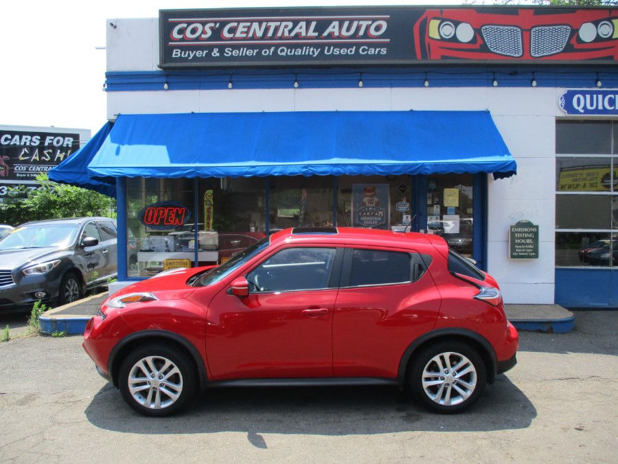 2015 Nissan JUKE 5dr Wgn CVT S AWD, available for sale in Meriden, Connecticut | Cos Central Auto. Meriden, Connecticut
