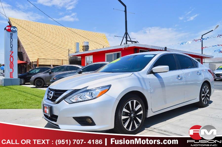 Used Nissan Altima 2.5 SV Sedan 2018 | Fusion Motors Inc. Moreno Valley, California
