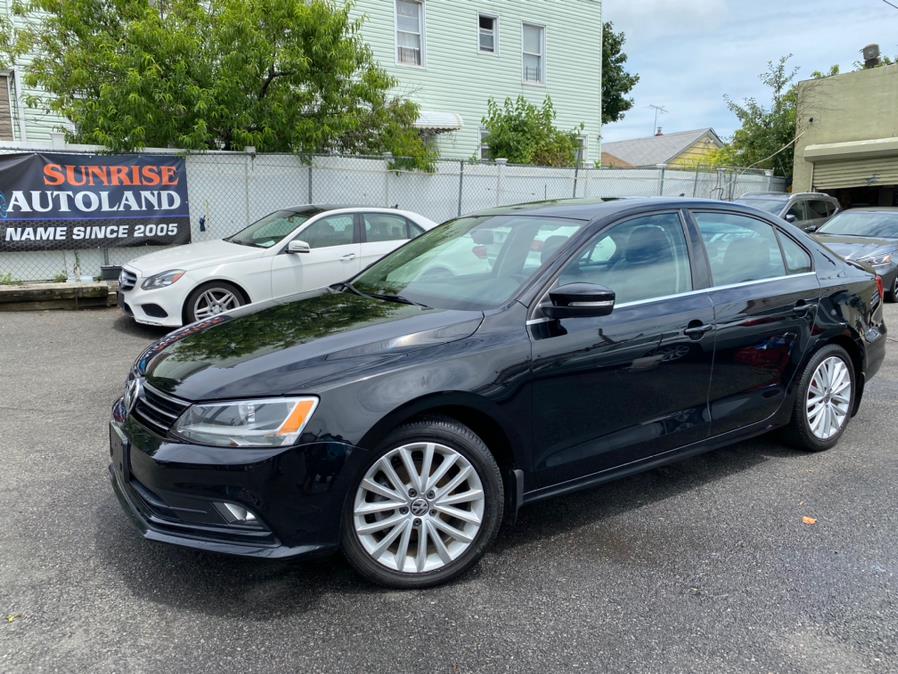 2015 Volkswagen Jetta Sedan 4dr Auto 1.8T Sport PZEV, available for sale in Jamaica, New York | Sunrise Autoland. Jamaica, New York