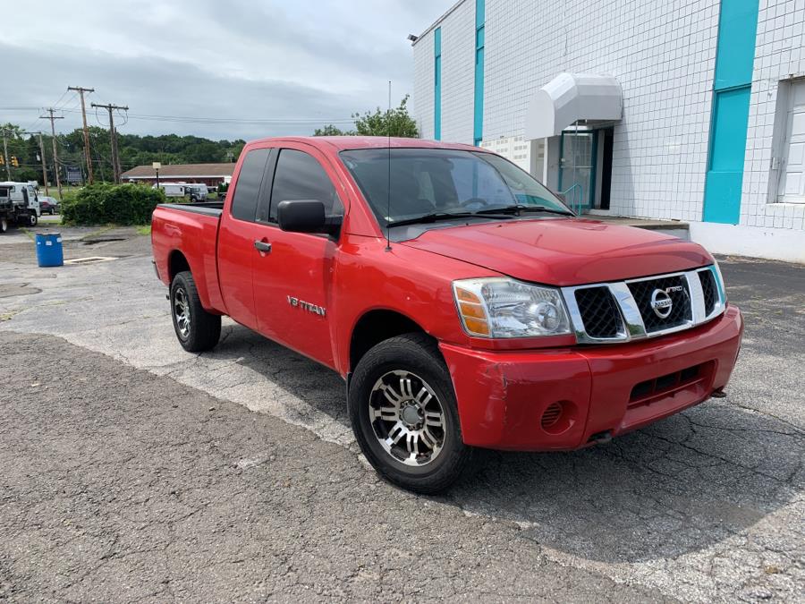 2005 Nissan Titan XE King Cab 4WD, available for sale in Milford, Connecticut | Dealertown Auto Wholesalers. Milford, Connecticut