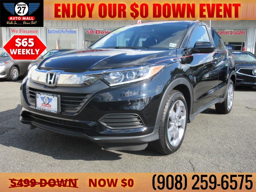 2019 Honda HR-V LX AWD CVT, available for sale in Linden, New Jersey | Route 27 Auto Mall. Linden, New Jersey