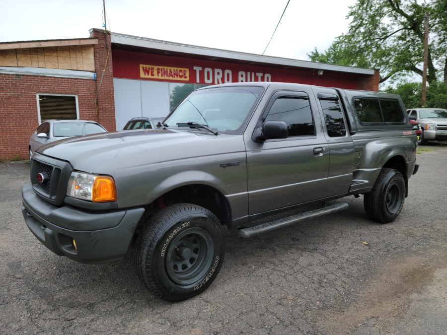 2004 Ford Ranger 4WD 4.0 Six Cyl Super Cab Step Side Bed, available for sale in East Windsor, Connecticut | Toro Auto. East Windsor, Connecticut