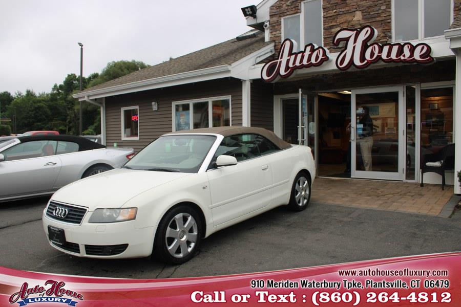 2004 Audi A4 2004 2dr Cabriolet 1.8T CVT, available for sale in Plantsville, Connecticut | Auto House of Luxury. Plantsville, Connecticut