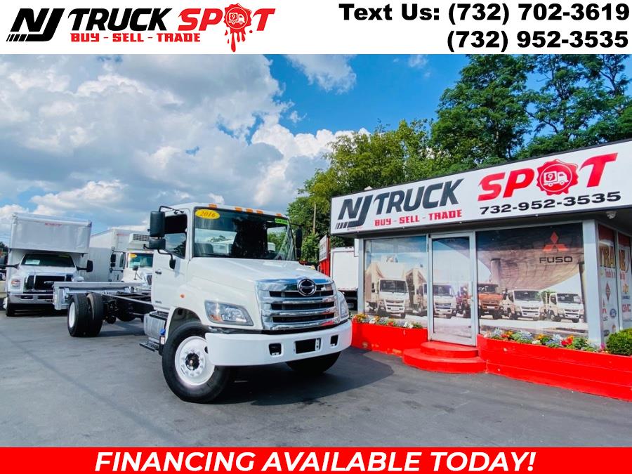 2017 HINO 268A CAB & CHASSIS + NO CDL, available for sale in South Amboy, New Jersey | NJ Truck Spot. South Amboy, New Jersey
