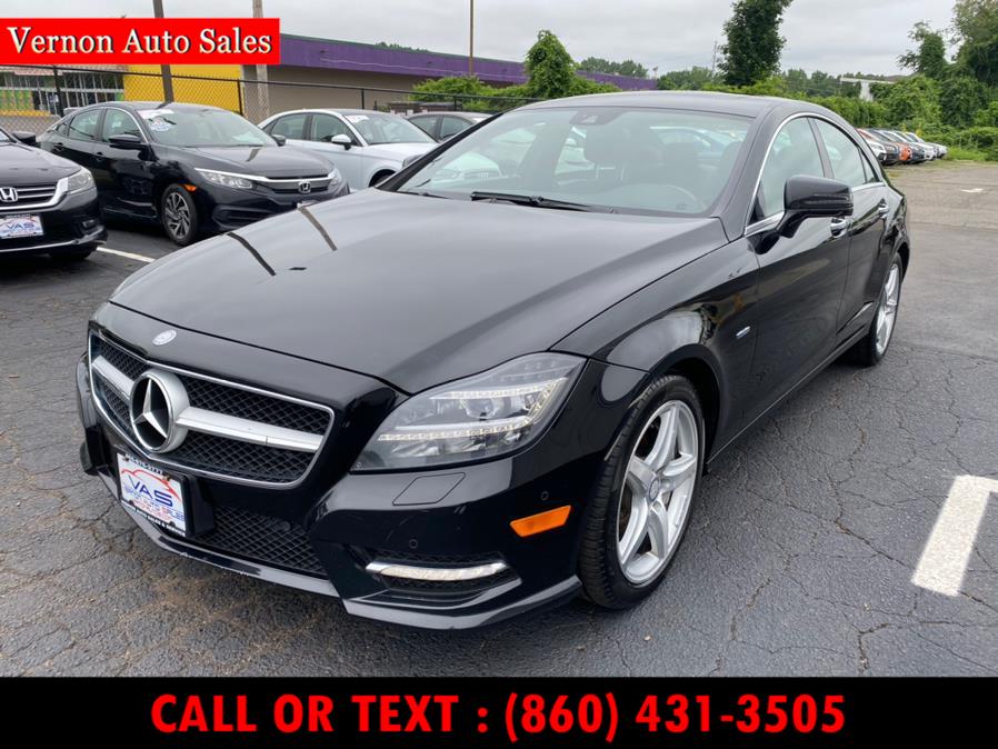2012 Mercedes-Benz CLS-Class 4dr Sdn CLS550 4MATIC, available for sale in Manchester, Connecticut | Vernon Auto Sale & Service. Manchester, Connecticut