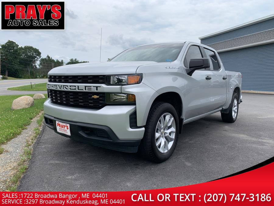 2020 Chevrolet Silverado 1500 4WD Crew Cab 147" Custom, available for sale in Bangor , Maine | Pray's Auto Sales . Bangor , Maine