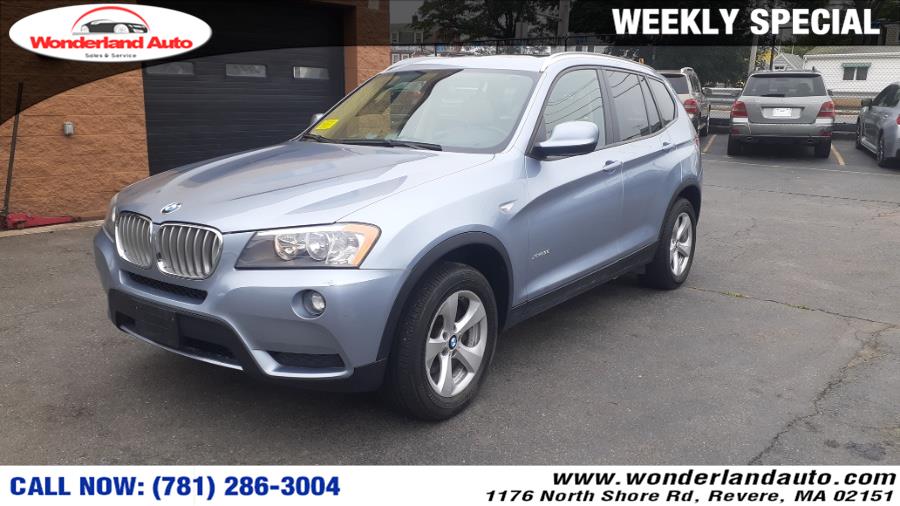 2011 BMW X3 AWD 4dr 28i, available for sale in Revere, Massachusetts | Wonderland Auto. Revere, Massachusetts