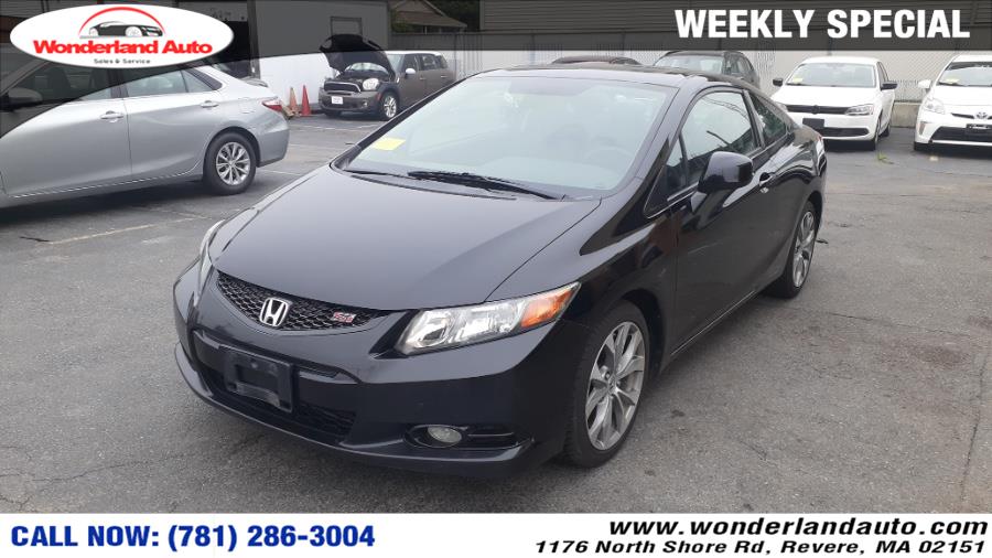 2012 Honda Civic Cpe 2dr Man Si, available for sale in Revere, Massachusetts | Wonderland Auto. Revere, Massachusetts