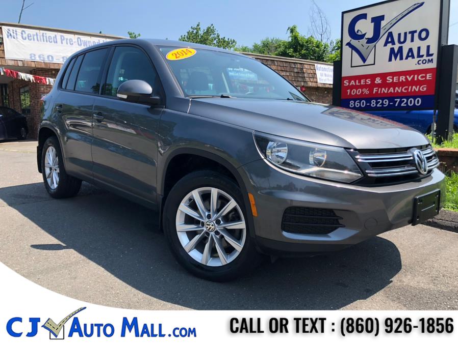 2014 Volkswagen Tiguan 4MOTION 4dr Auto SEL, available for sale in Bristol, Connecticut | CJ Auto Mall. Bristol, Connecticut