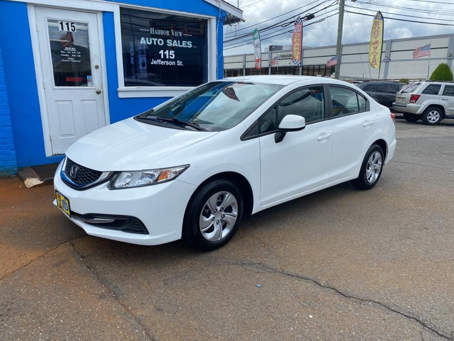 2013 Honda Civic Sdn 4dr Auto LX, available for sale in Stamford, Connecticut | Harbor View Auto Sales LLC. Stamford, Connecticut