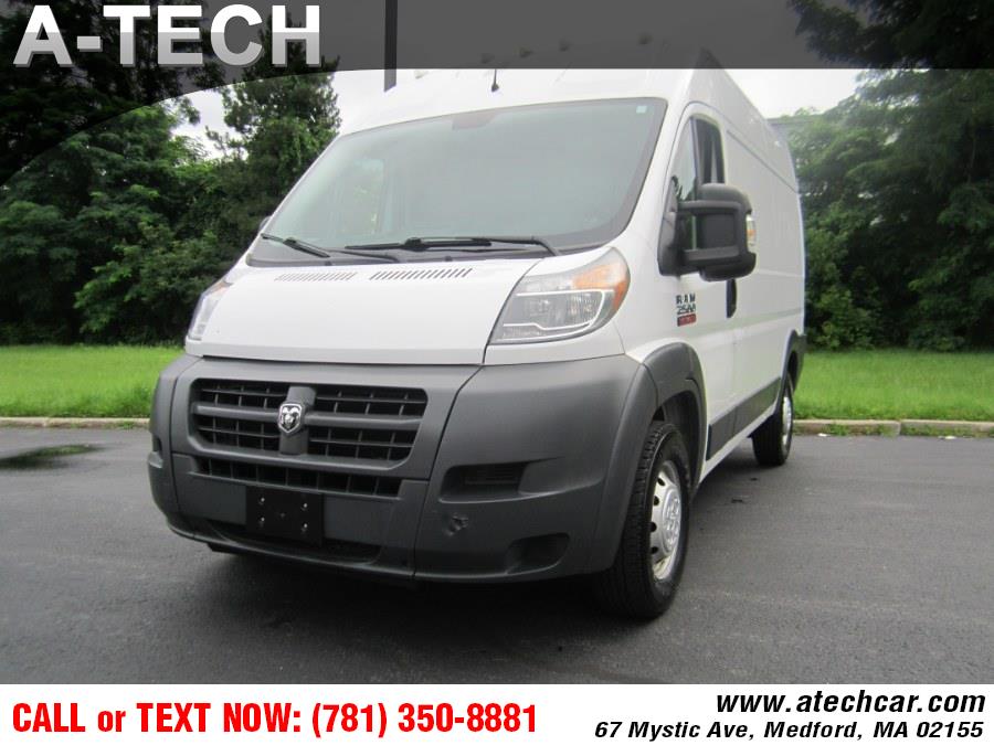 2015 Ram ProMaster Cargo Van 2500 High Roof 136" WB, available for sale in Medford, Massachusetts | A-Tech. Medford, Massachusetts