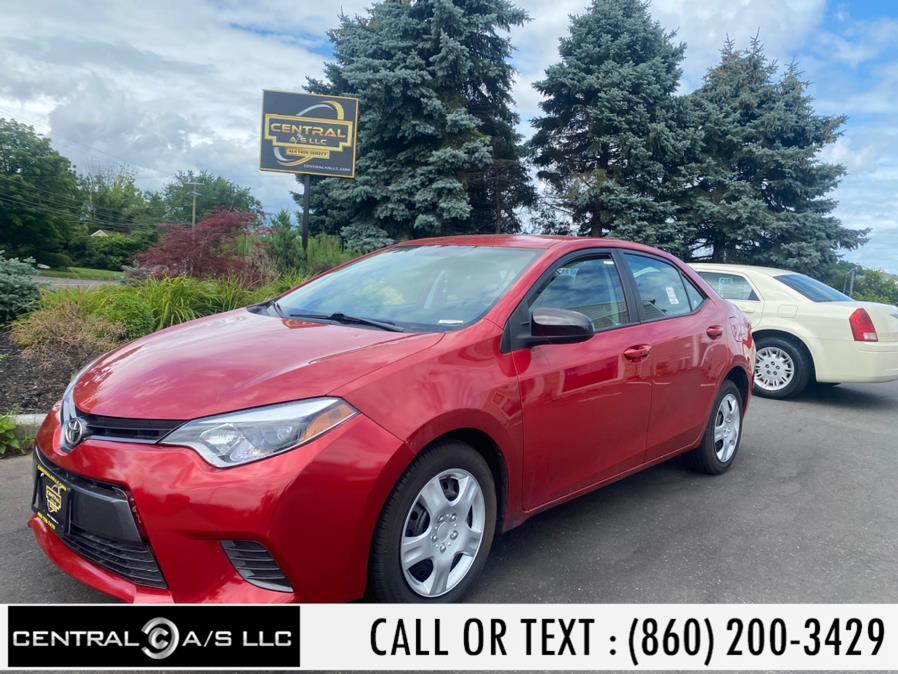 2015 Toyota Corolla 4dr Sdn CVT LE Premium (Natl), available for sale in East Windsor, Connecticut | Central A/S LLC. East Windsor, Connecticut