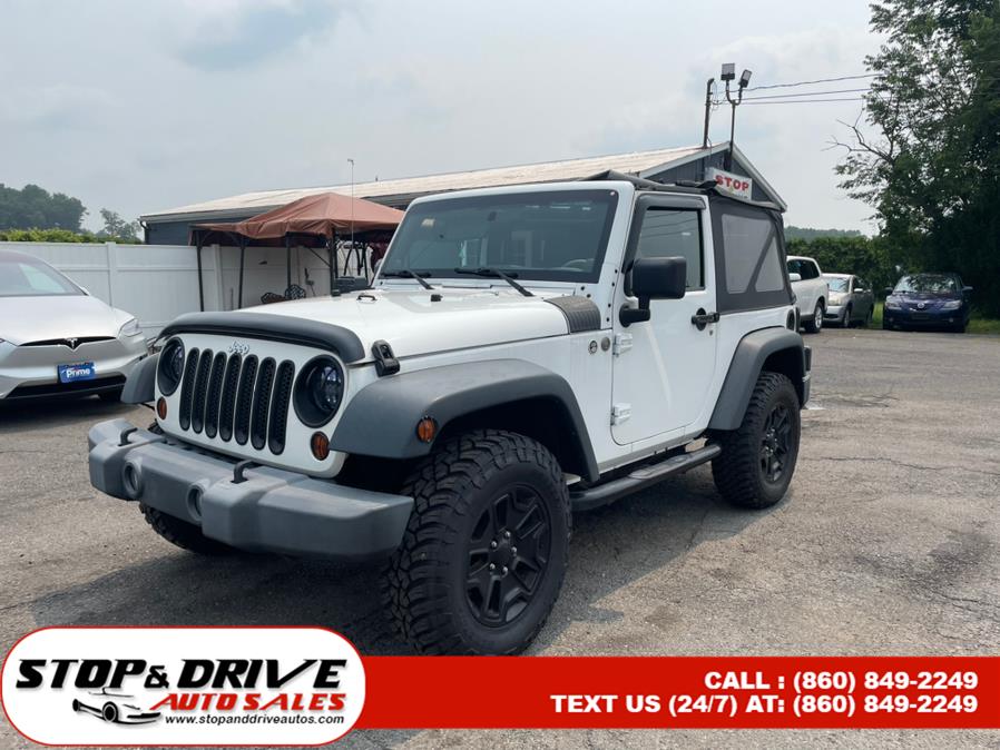 2014 Jeep Wrangler 4WD 2dr Sport, available for sale in East Windsor, Connecticut | Stop & Drive Auto Sales. East Windsor, Connecticut
