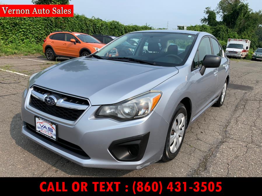 2012 Subaru Impreza Sedan 4dr Man 2.0i, available for sale in Manchester, Connecticut | Vernon Auto Sale & Service. Manchester, Connecticut