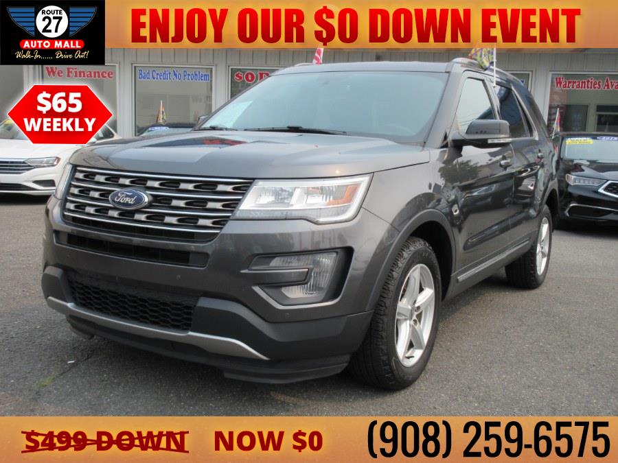 Used Ford Explorer XLT 4WD 2017 | Route 27 Auto Mall. Linden, New Jersey
