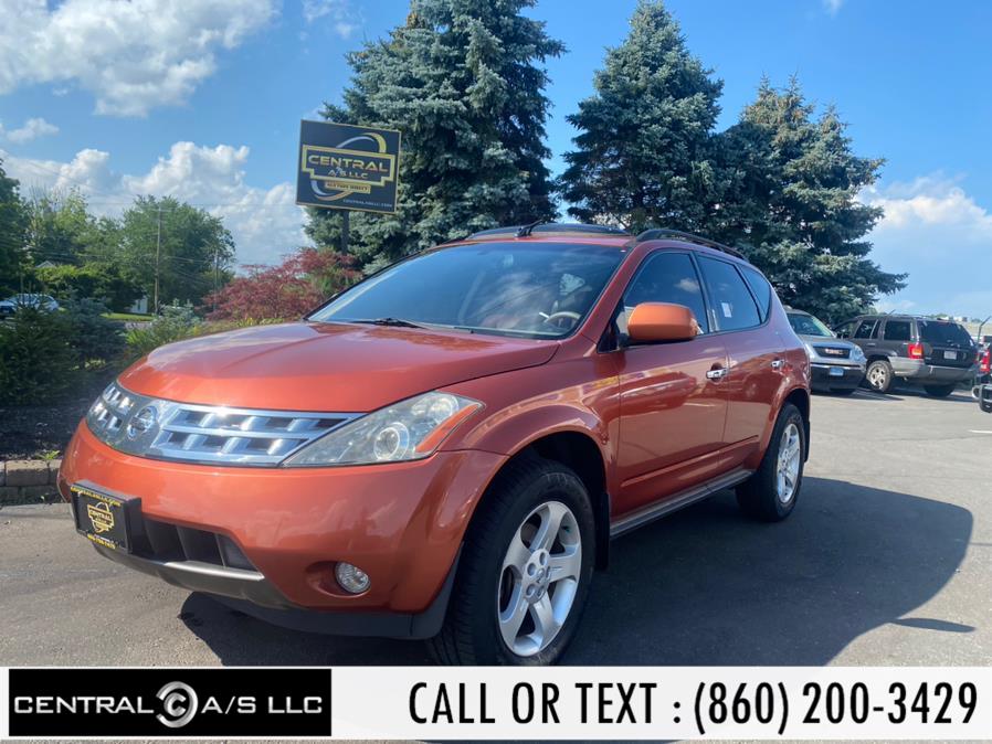 2004 Nissan Murano 4dr SL AWD V6, available for sale in East Windsor, Connecticut | Central A/S LLC. East Windsor, Connecticut