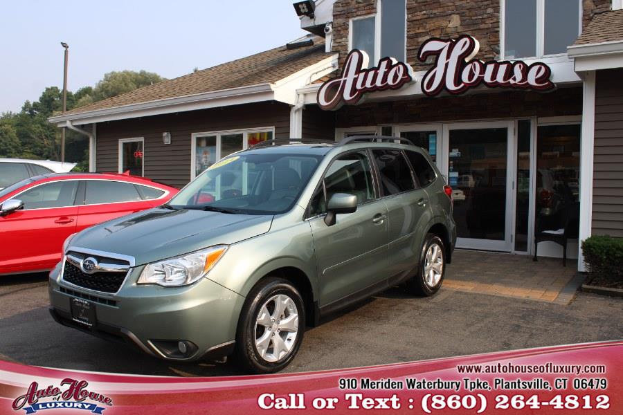 2014 Subaru Forester 4dr Auto 2.5i Limited PZEV, available for sale in Plantsville, Connecticut | Auto House of Luxury. Plantsville, Connecticut