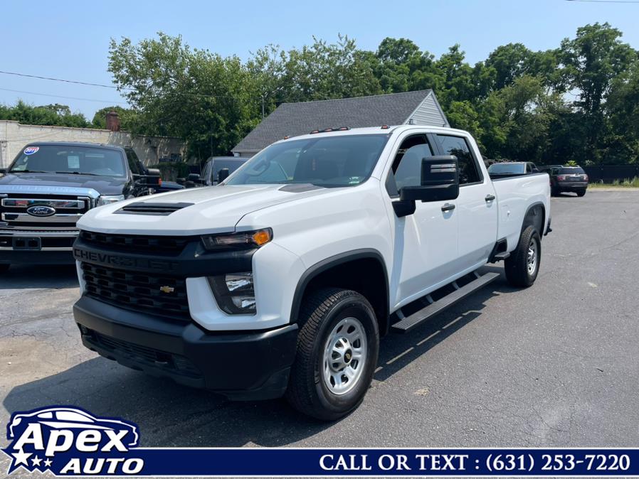 2020 Chevrolet Silverado 3500HD 4WD Crew Cab 172" Work Truck, available for sale in Selden, New York | Apex Auto. Selden, New York