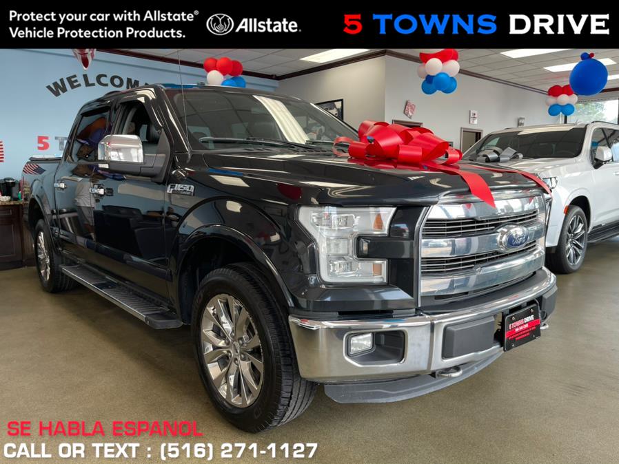 2015 Ford F-150 4WD SuperCrew 145" Lariat, available for sale in Inwood, New York | 5 Towns Drive. Inwood, New York