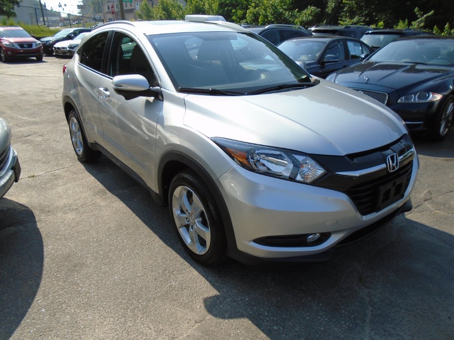 2016 Honda HR-V AWD 4dr CVT EX-L w/Navi, available for sale in Waterbury, Connecticut | Jim Juliani Motors. Waterbury, Connecticut